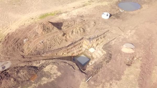 Sewer pump station ..hole