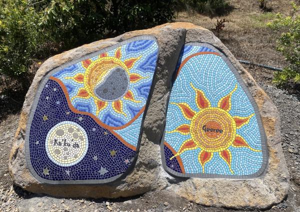 Geeree and Ka'ku'da (sun and Moon)